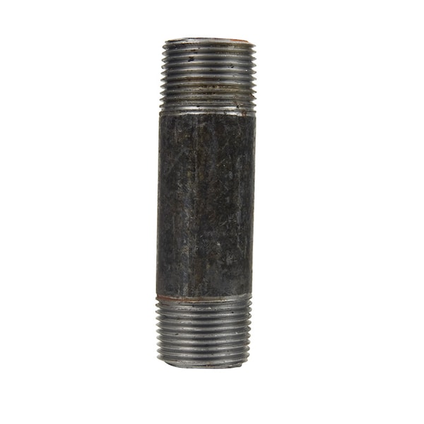 Seminole Anvil Beck 1-1/2 in. MPT Black Steel 4 in. L Nipple 8700143509 - main